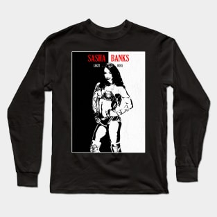 Sasha Banks Pacino Style Long Sleeve T-Shirt